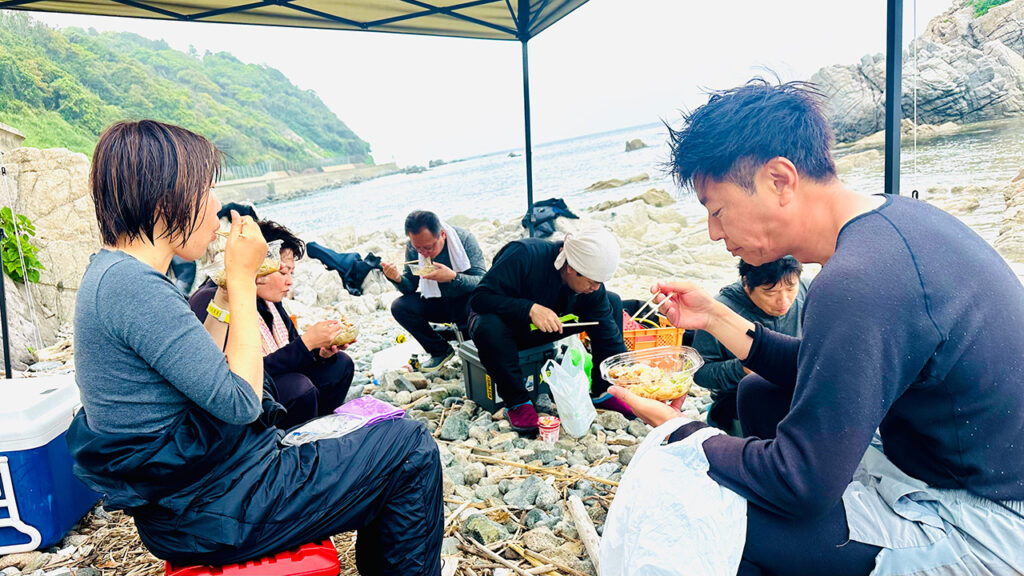 海ランチ