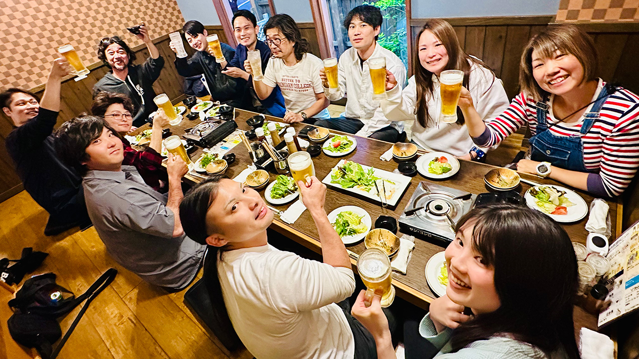 松石会乾杯